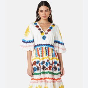 PLUS - Gorman Petal Pattern Smock Dress